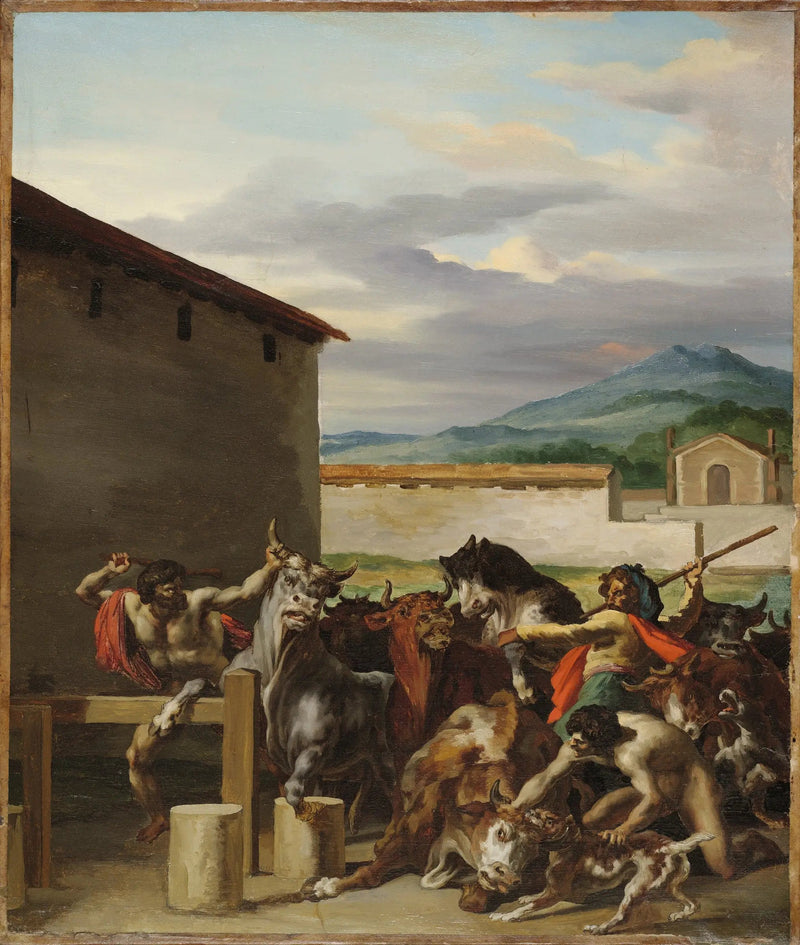 Oksemarkedet - Théodore Géricault