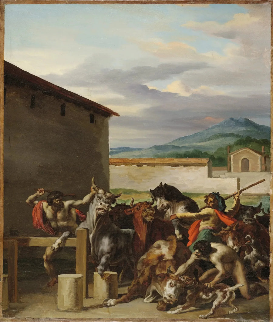 Oksemarkedet - Théodore Géricault