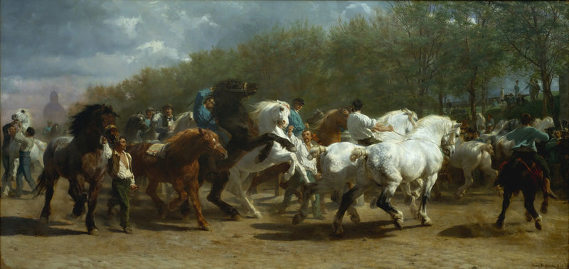 Heste marked - Rosa Bonheur