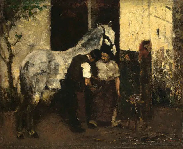 Den smedemester - Max Liebermann