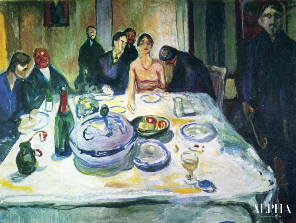 Le mariage de la bohémienne - Edvard Munch - Reproductions de tableaux et peintures haut de gamme