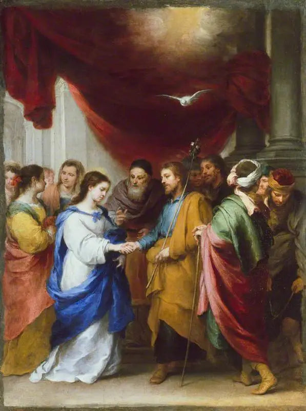 Jomfruens Bryllup - Bartolomé Esteban Murillo