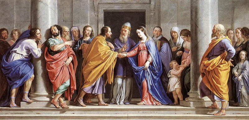 Jomfruens bryllup - Philippe de Champaigne