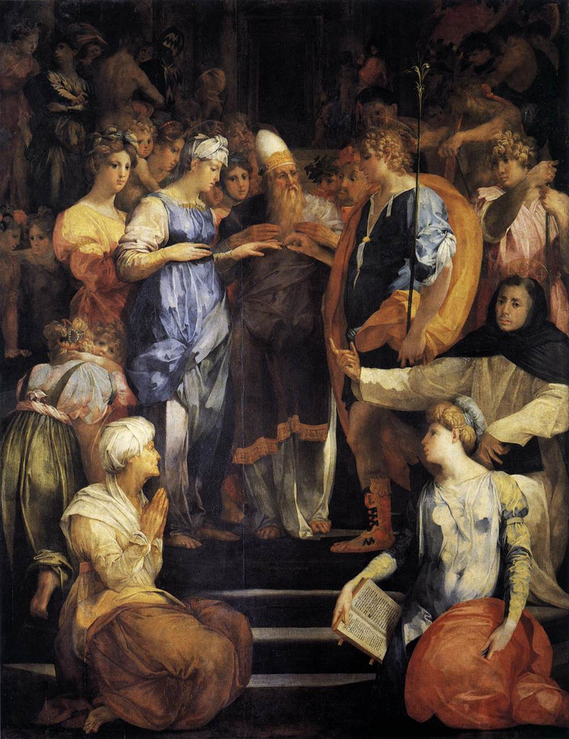 Jomfruens Ægteskab - Rosso Fiorentino