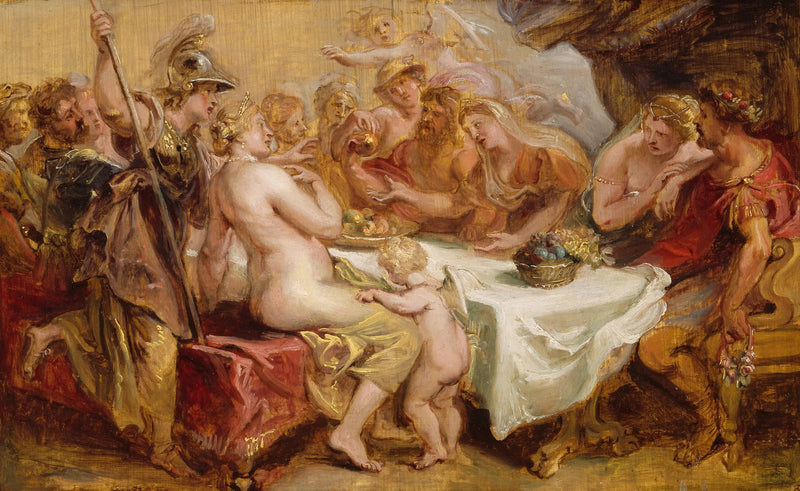 Pelée og Thétis' bryllup - Peter Paul Rubens