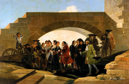 Le mariage - Francisco de Goya - Reproductions de tableaux et peintures haut de gamme