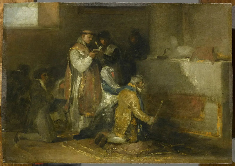 Det uretfærdige ægteskab - Francisco de Goya