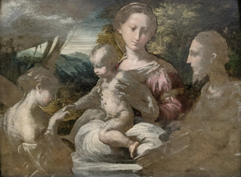 Den mystiske bryllup af Sankt Katharina - Parmigianino