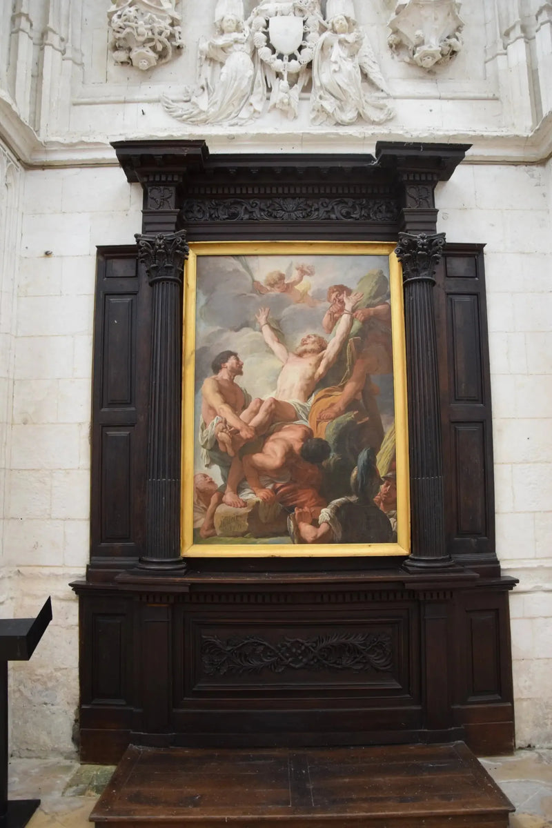 Saint Andreas' Martyrdom - Nicolas-Bernard Lépicié
