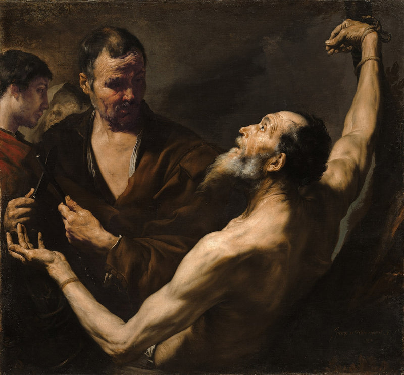 Saint Barthélemy's Martyrdom - Jusepe de Ribera