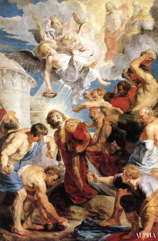 "Martyrdom of Saint Stephen - Peter Paul Rubens - Reproduktioner af malerier og højkvalitets malerier"