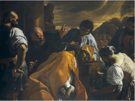 Saint Gennaros lidelse - Mattia Preti