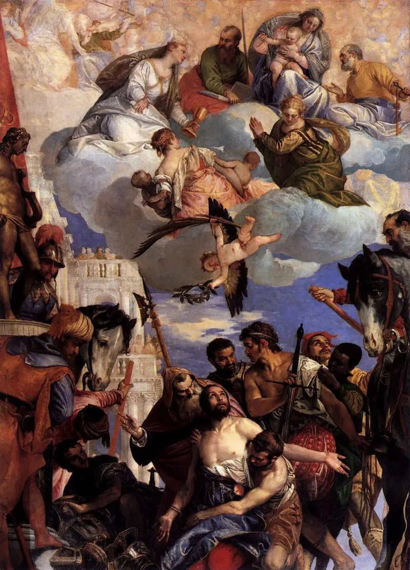 Saint Georgs lidelse - Paul Véronèse