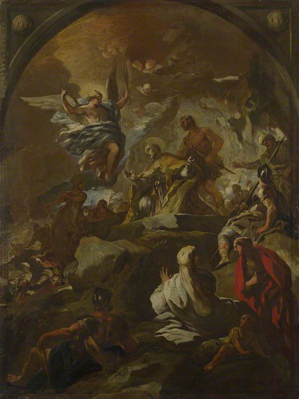 Saint Janviers lidelse - Luca Giordano