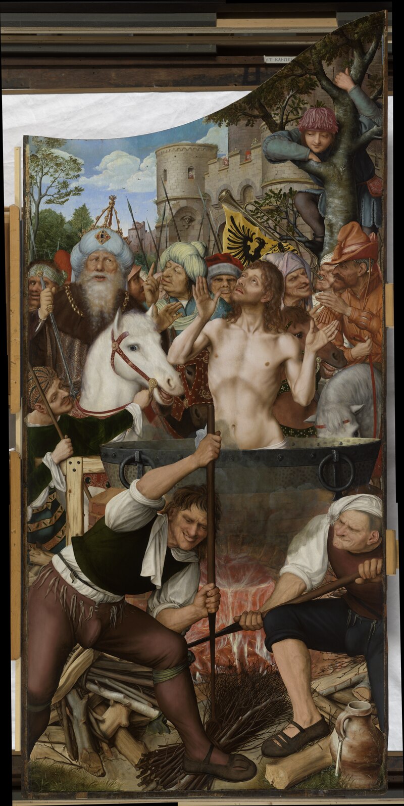 Saint Johannes' Martyrdom - Quentin Metsys