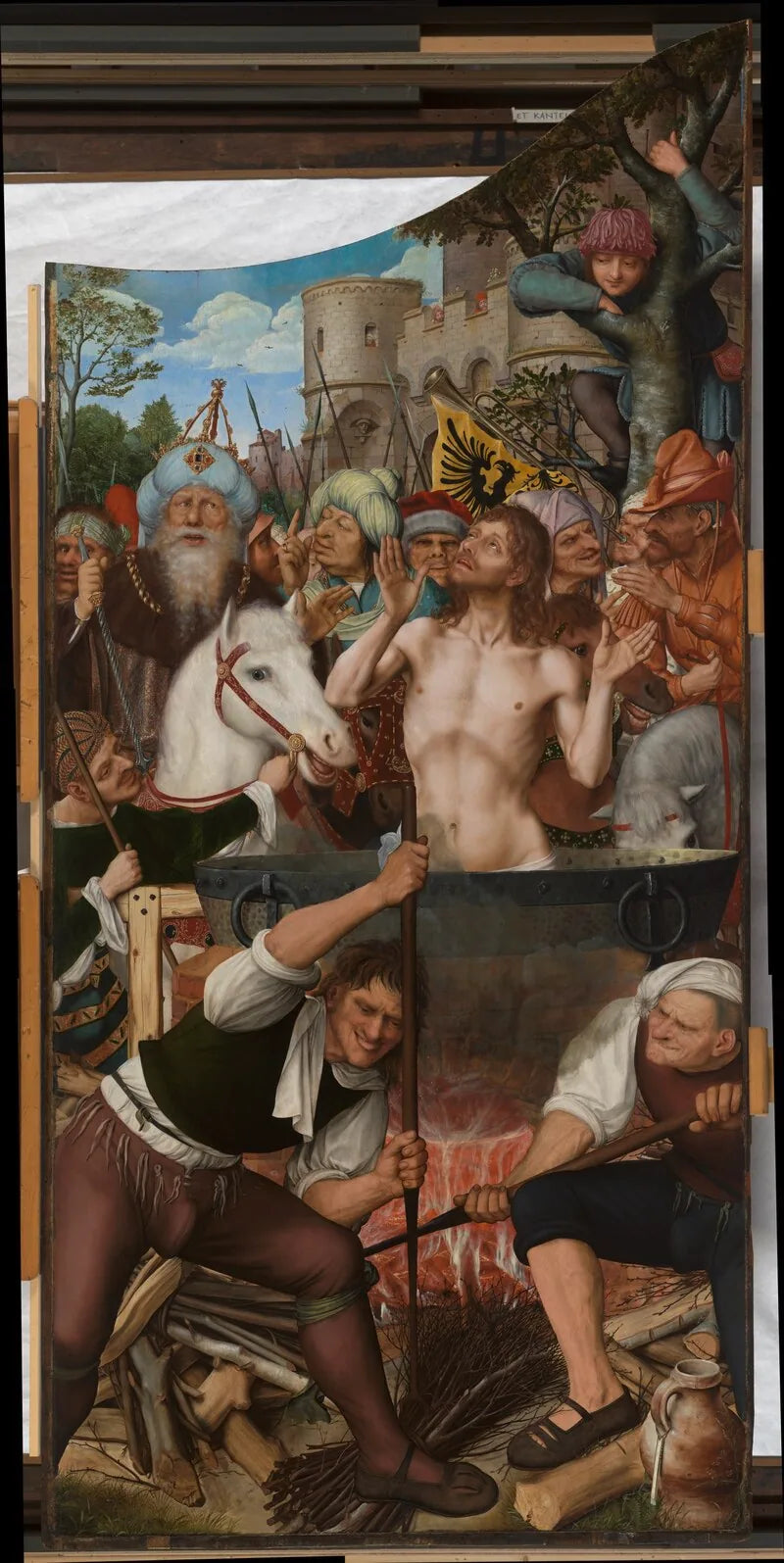 Saint Johannes' Martyrdom - Quentin Metsys