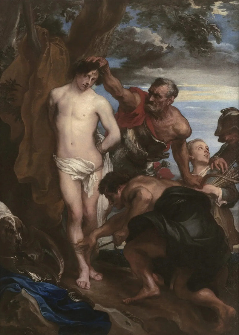 Le Martyre de Saint Sébastien. - Antoine van Dyck