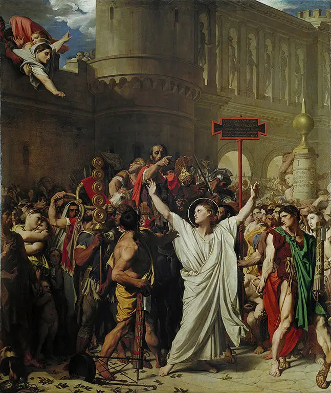 Martyrdom of Saint Symphorien - Jean-Auguste-Dominique Ingres