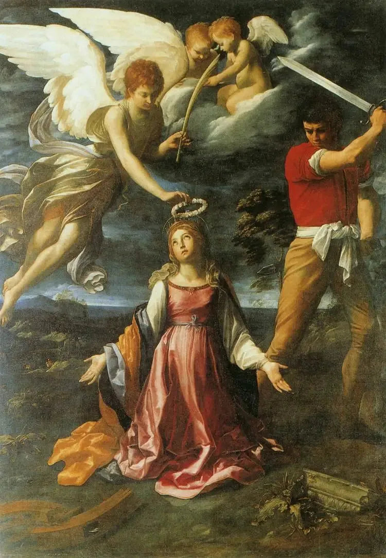 Saint Katharina af Alexandria - Guido Reni