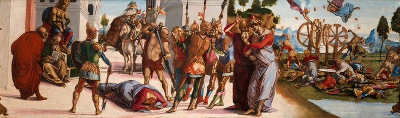Den hellige Katharinas lidelse - Luca Signorelli