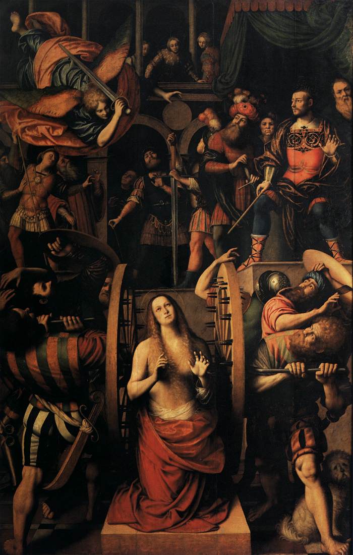 Sainte Catherine's Martyrdom - Gaudenzio Ferrari