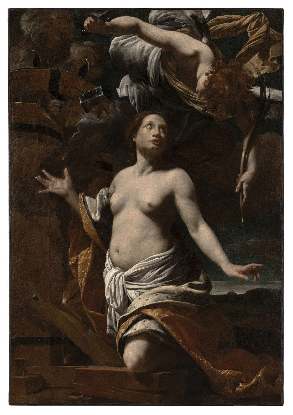 Le martyre de Sainte Catherine - Simon Vouet - Alpha Reproduction
