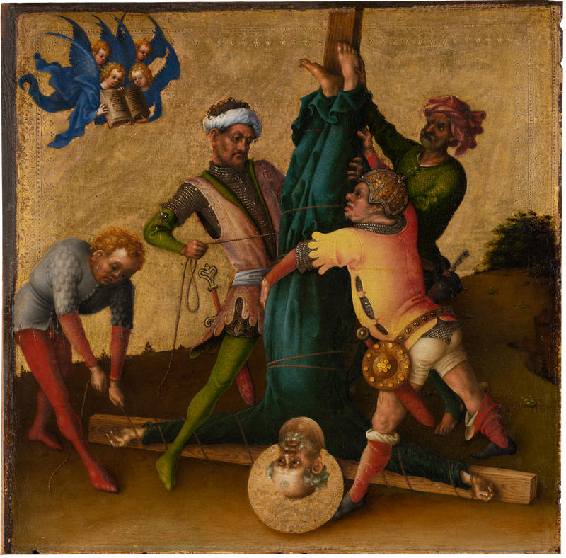 Apostlenes lidelse: Sankt Peters lidelse - Stefan Lochner