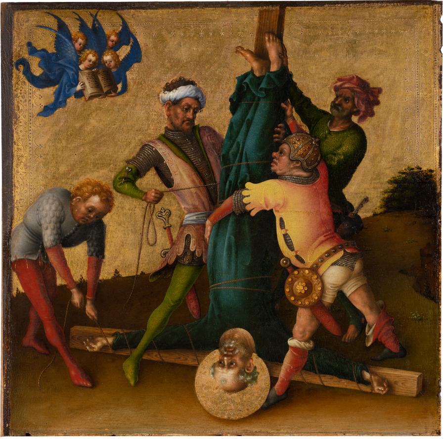 Apostlenes lidelse: Sankt Peters lidelse - Stefan Lochner