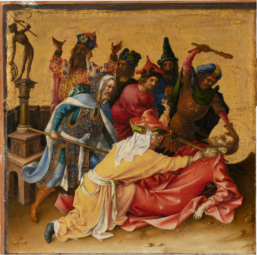 Apostlenes lidelse: Sankt Thomas' lidelse - Stefan Lochner