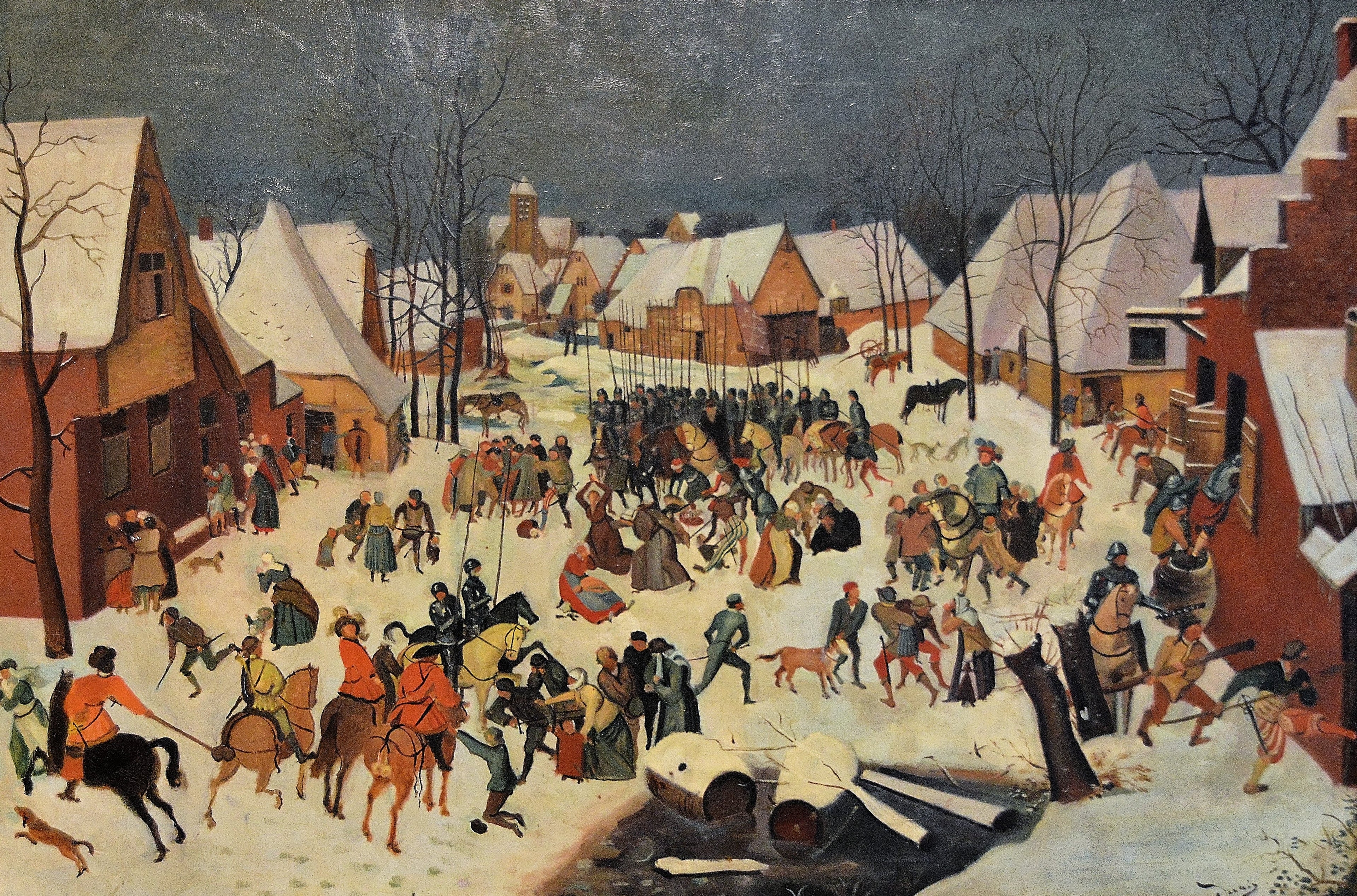 Massakren på de uskyldige efter Brueghel - André Derain