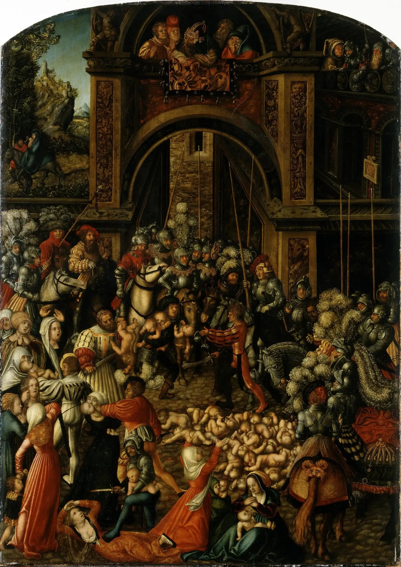 Innocentmassakren - Lucas Cranach den Ældre