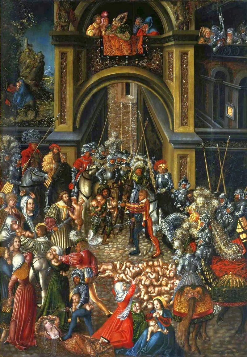 Innocenternes Massakre - Lucas Cranach den Ældre