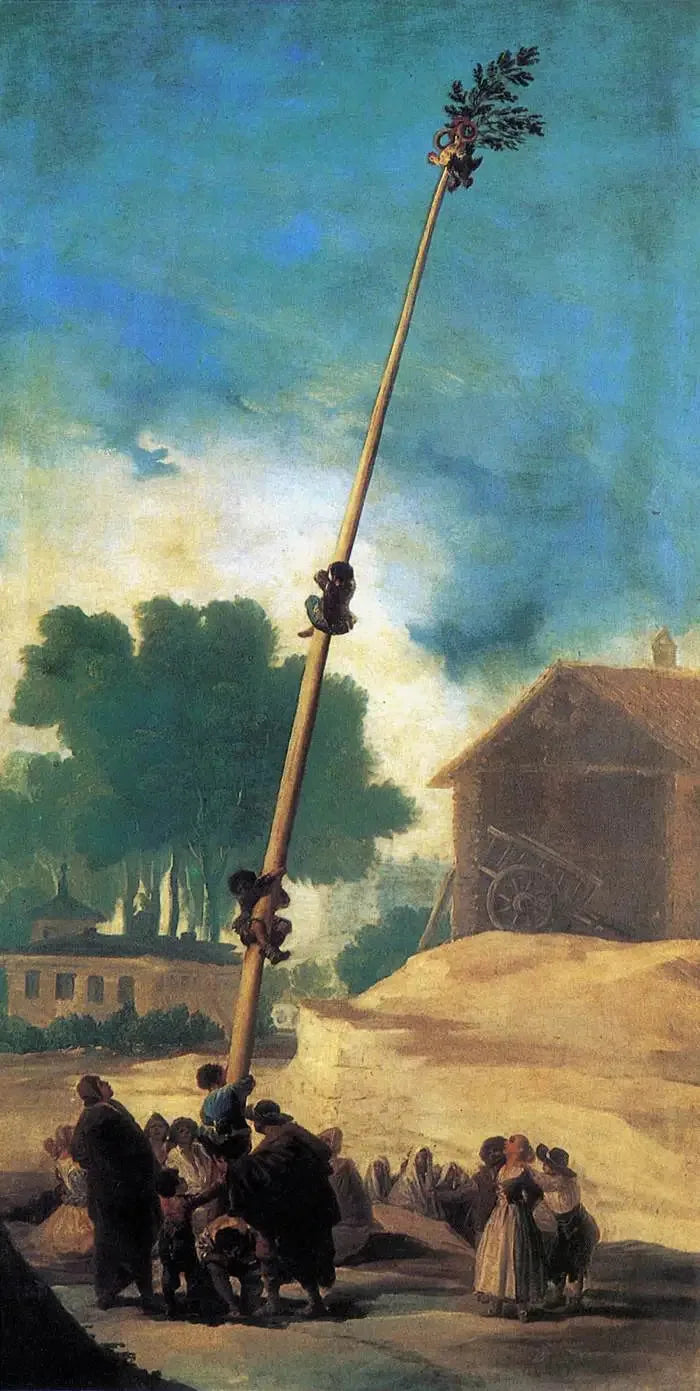 Stangen til kokain - Francisco de Goya
