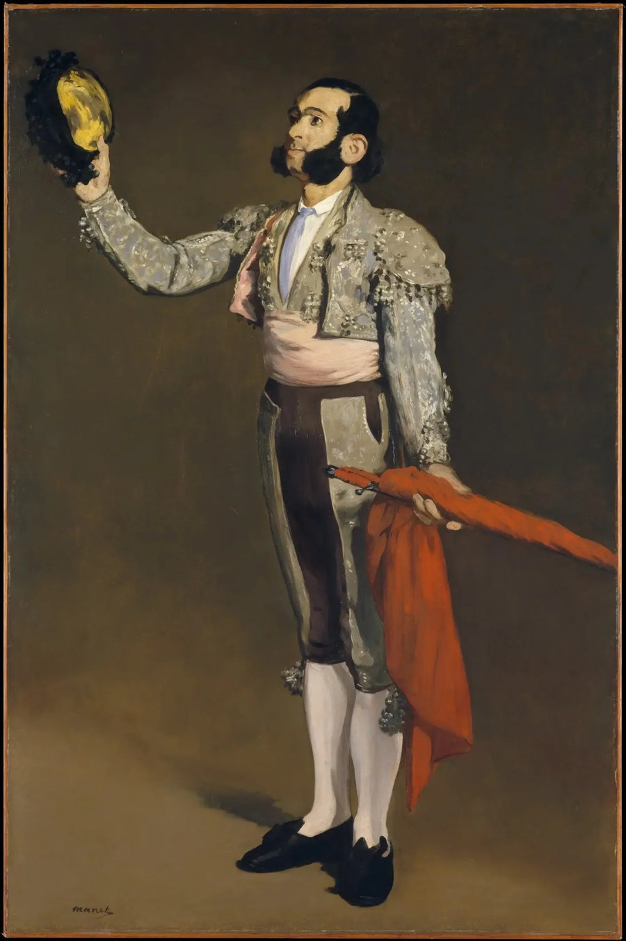 Matadoren hilser - Édouard Manet