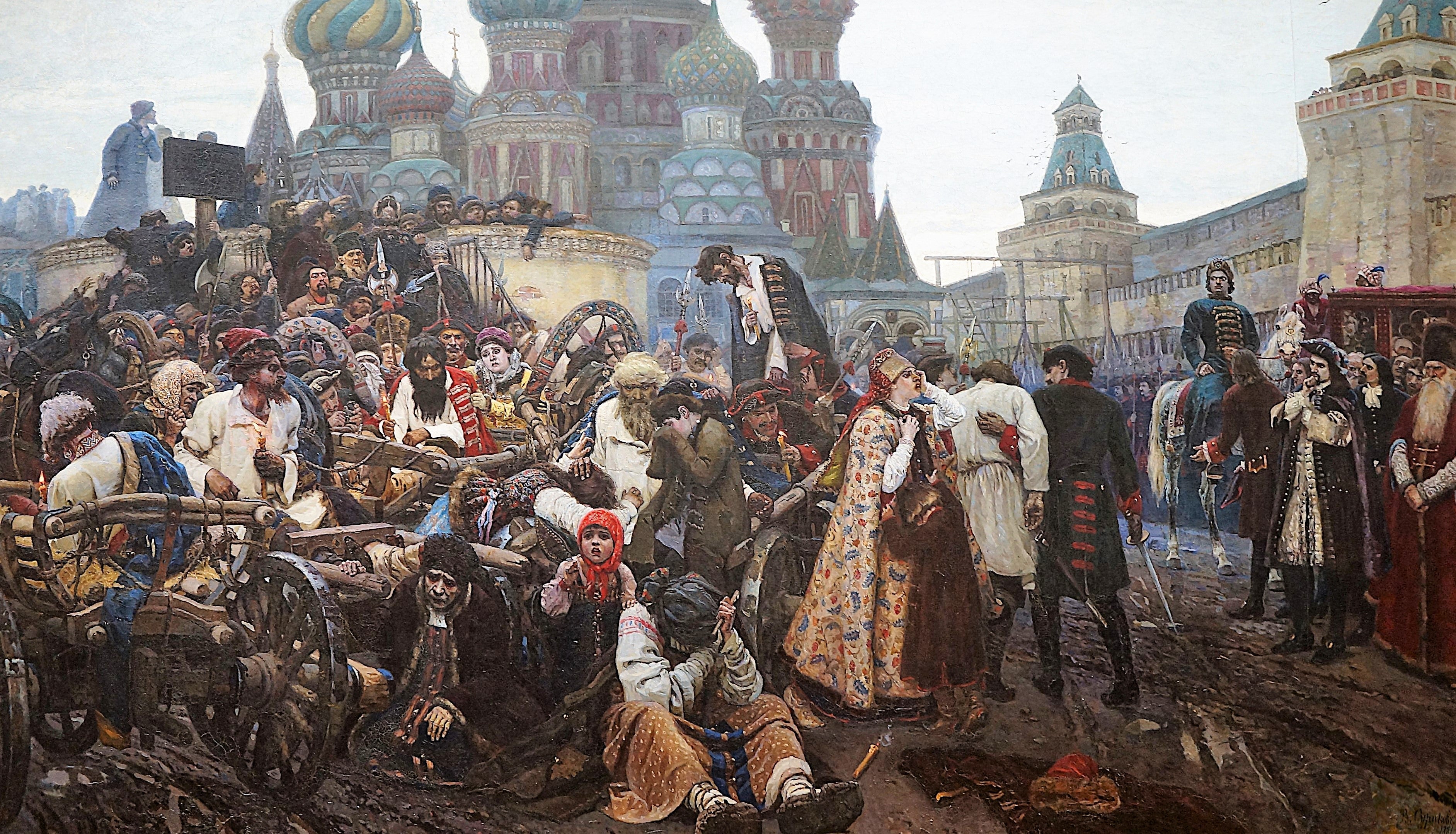Le Matin de l'exécution des Streltsy - Vassili Sourikov