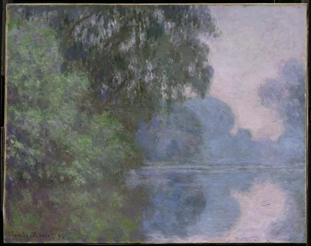 Le matin sur la Seine, près de Giverny - Claude Monet image 1 copie de tableau peinte à la main