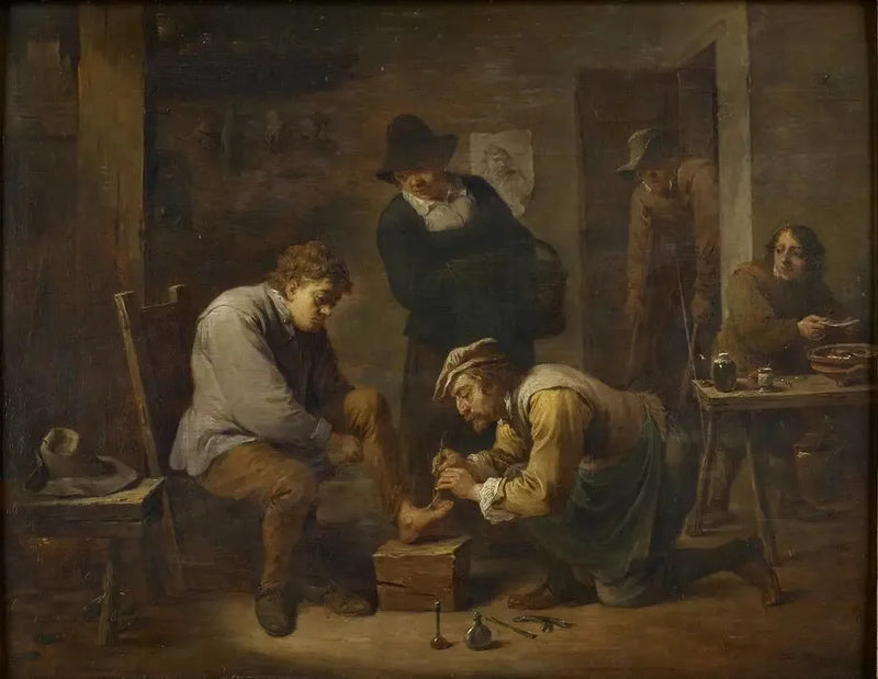 Fodlægen - David Teniers den Yngre