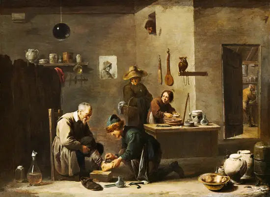 Landsbyens læge - David Teniers den Yngre