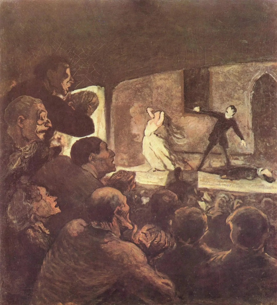 Melodramet - Honoré Daumier