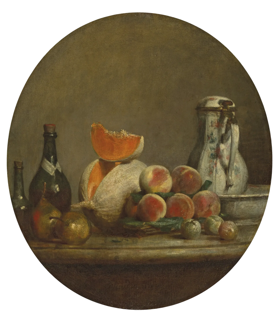 Det begyndte honningmelon - Jean Siméon Chardin