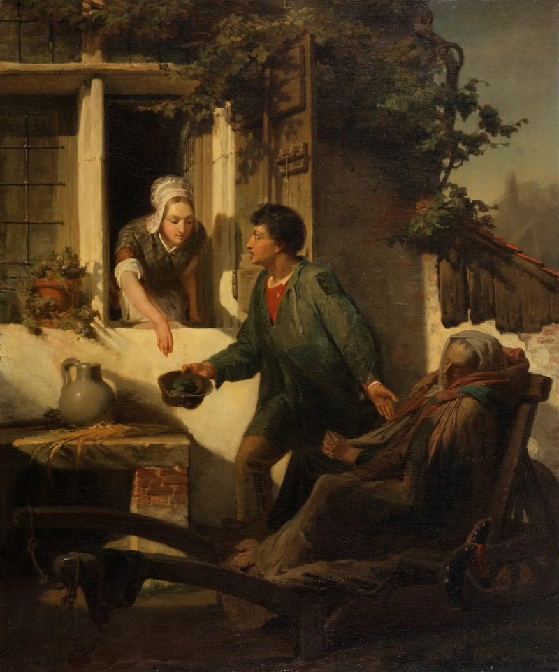 Den blinde tigger - Lawrence Alma-Tadema