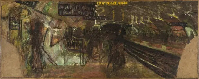 Metroen, Villiers station - Édouard Vuillard