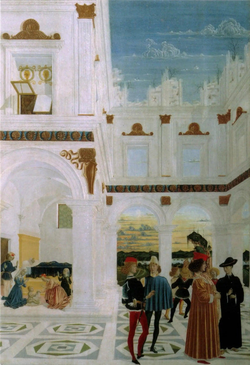 Miraklet af det dødfødte barn - Pietro Perugino