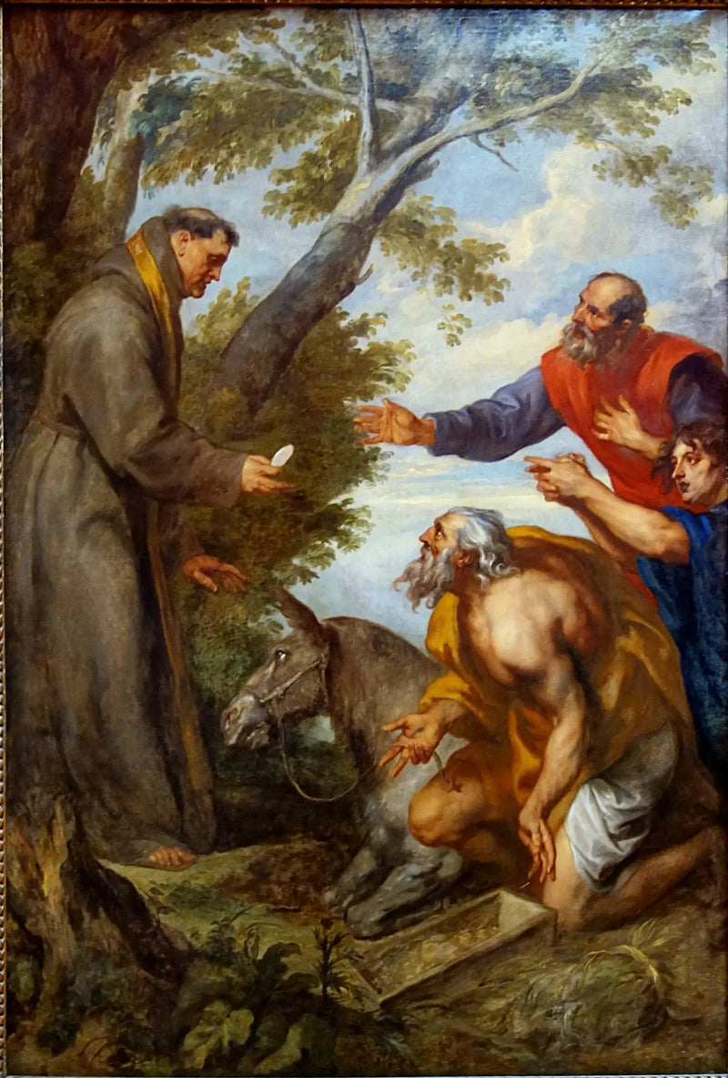 Miraklet med mulen - Antoine van Dyck