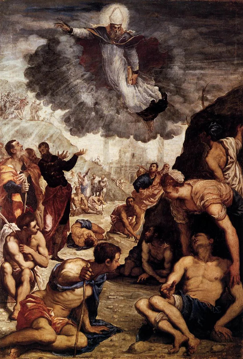 Saint Augustins Mirakel - Jacopo Tintoretto