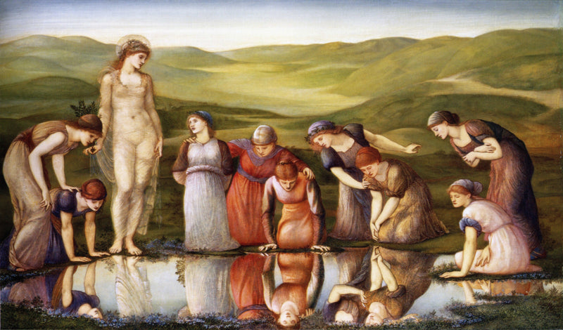Venus' Spejl - Edward Burne-Jones