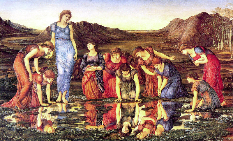 Venus' Spejl - Edward Burne-Jones