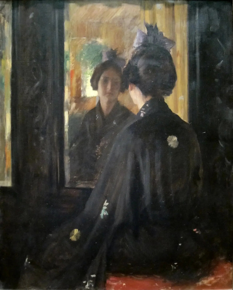 Spejl - William Merritt Chase