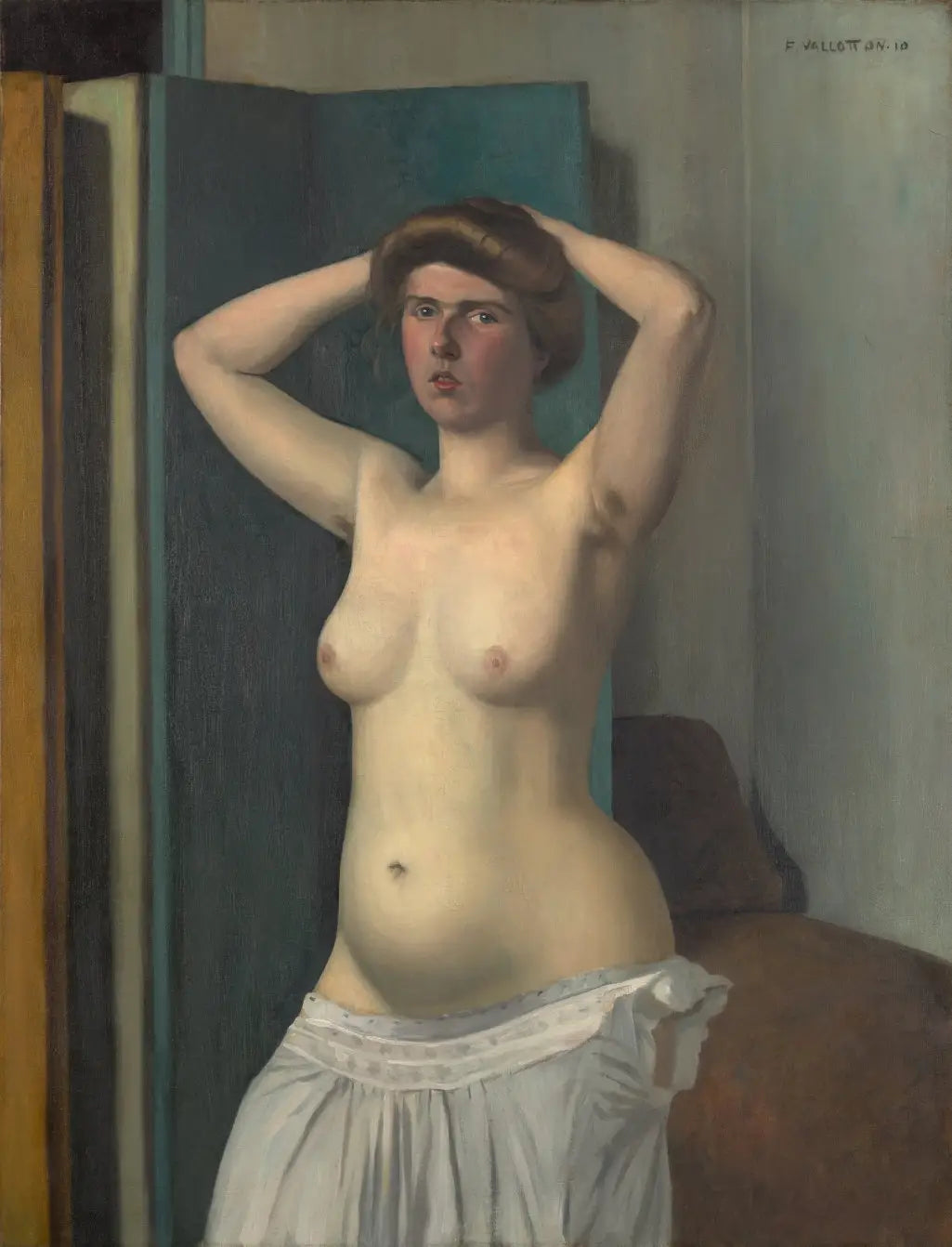 Le Modèle - Félix Vallotton - Alpha Reproduction