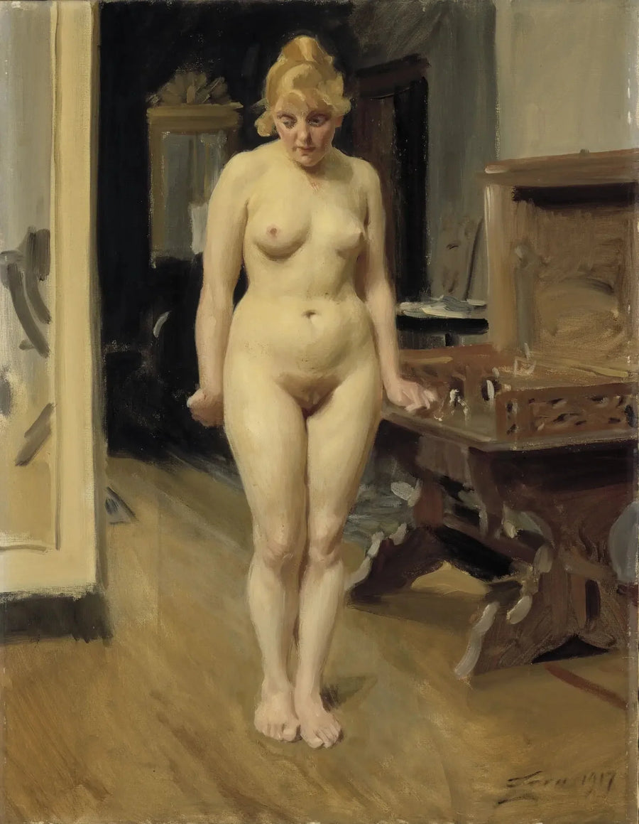 Den genert model - Anders Zorn